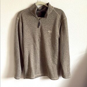Men’s The North Face Oat Brown 1/4 Zip